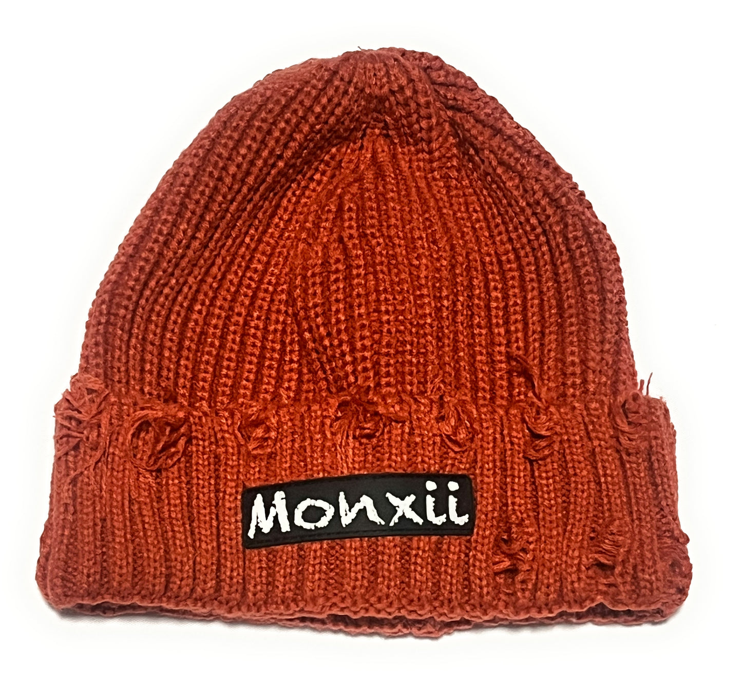 Men/women crochet knitted distressed beanie winter hat